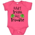 thumbnail image 3 of Inktastic Part Irish All Trouble St. Patrick's Day with Green Clovers Boys or Girls Baby Bodysuit, 3 of 5