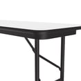 thumbnail image 4 of Correll Cf1848Px-36 3-4 Inch High-Pressure Top Folding Tables - Fixed Height - White, 4 of 4