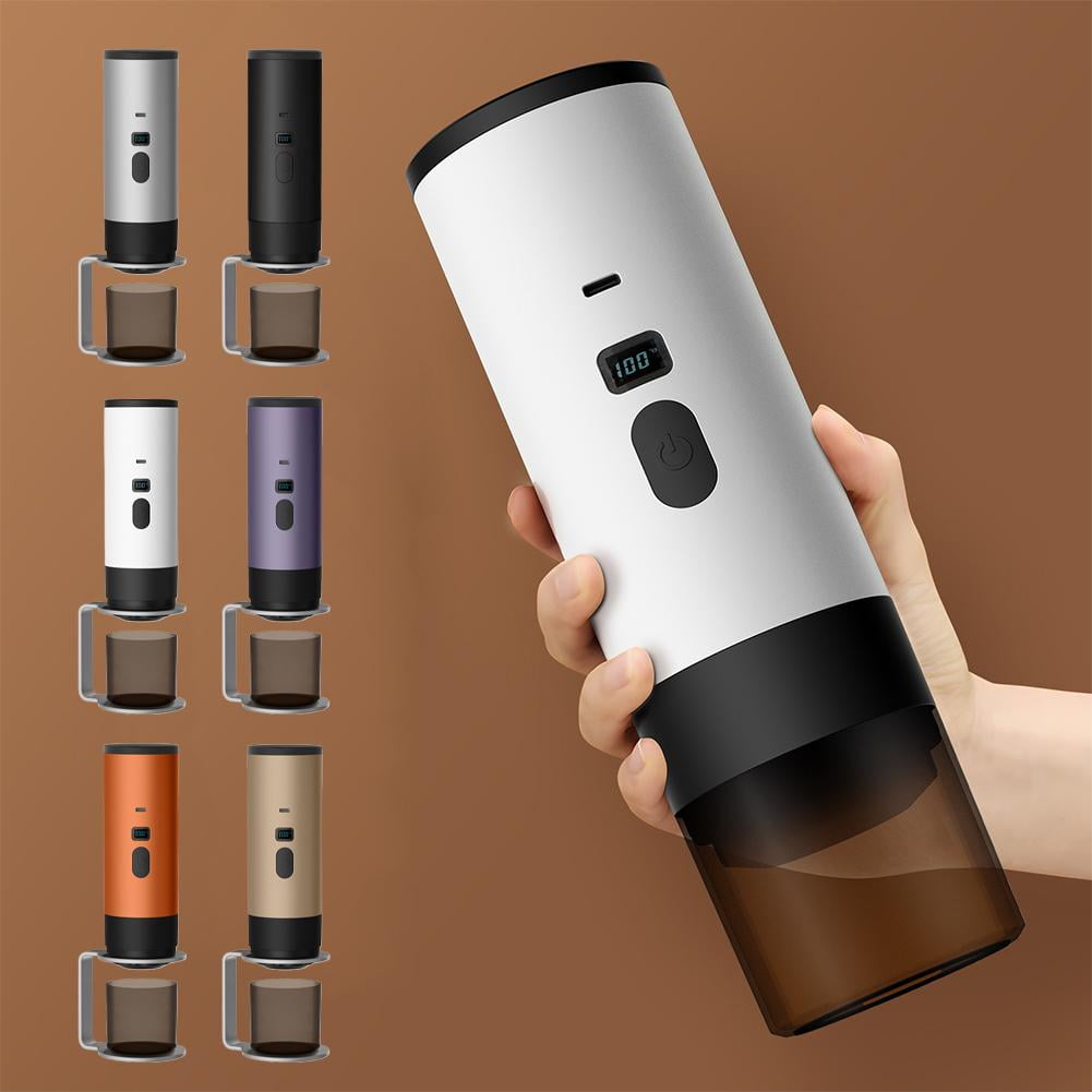 Portable Coffee Maker For Nespresso Capsules USB Powered 90ml Capacity Rapid Heating Lightweight For Travel Camping Office Home Use