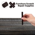 thumbnail image 3 of Masteelf 2pcs Wood Wax Filling Stick for Furniture Repair Black Color Convenient and Practical Solution, 3 of 7