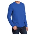 thumbnail image 4 of Mafoose Mens Long Sleeve Essential T-Shirt Royal Small, 4 of 6
