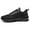 BlackGray, variant on Mens Running Shoes Tennis Shoes Non Slip Air Cushion Athletic Sneakers Breathable Fashion Walking Sneakers for Workout Jogging
