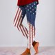 thumbnail image 1 of WILLBEST Leggings Con Estampado Tie Dye Del Día de La Independencia Para Mujer, Pantalones de Yoga de Cintura Alta, Para Entrenamiento, Correr, Atléticos, Elásticos y Cómodos Extra Grande, 1 of 5