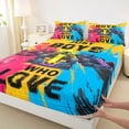 thumbnail image 3 of Feelyou Modern Automobile Twin Sheet Sets, Racing Car Sports Bedding, 3pcs, 3 of 7