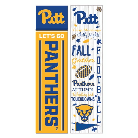 Pitt Panthers 47" Double Sided Fall Leaner Fan Sign