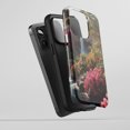 thumbnail image 2 of Tropical Waterfall For All iPhone Series Protective Phone Case Nature Landscape Green Pink, 2 of 7