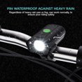 thumbnail image 2 of Juego de luces para bicicleta recargables por USB de 1000 lúmenes, 3 faros LED para bicicleta súper brillantes IPX5 Lámpara impermeable para seguridad de bicicleta 360 Rotación 3 interruptores esquí esquí Gafas de esquí, 2 of 3