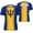 3X-Large, variant on Barbados Flag Gradation T-Shirt Sports Jerseys for Running Soccer Tennis Fitness