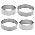 thumbnail image 5 of WASHWEPE Stainless Steel Tiramisu Molds for Special and Memorable Desserts, 5 of 8