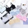 thumbnail image 4 of Girl Bra Training Bra 12-16 Teen Student for Teens & Big Girls Cotton Breathable Bra Elastic Shoulder Straps with Adjustable Straps, 4 of 4