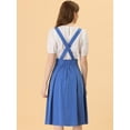 thumbnail image 3 of INSPIRE CHIC Vestido General De Cintura Elástica Con Tirantes Y Tirantes Para Mujer Azul XS, 3 of 4