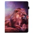 thumbnail image 3 of SaniMore Universal Case for 8.0-8.4 Inch Display Tablet, PU Leather Wallet Case Auto Wake/Sleep Card Slots Dual Viewing Angles Full Protective Case for All Kinds of 8.0-8.4 inch Tablet, Lion, 3 of 7