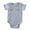 Heather Gray, variant on CafePress - Dotw Pastel Wednesday - Cute Infant Baby Football Bodysuit