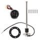 thumbnail image 1 of Kit de unidad de envío de combustible y medidor Unique Bargains Longitud 275 mm Unidad de envío de combustible para barco Sensor de combustible marino Metal tono negro plateado 240-33 Ohm, 1 of 6