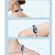thumbnail image 4 of Seitruly Masajeador de cuello alimentado por batería, carga USB, 1200 mAh, Control de botón, colgante, elegante, 15 engranajes, herramienta de Protección de la piel Tipo de calefacción azul Seitruly CE014738-04B, 4 of 6
