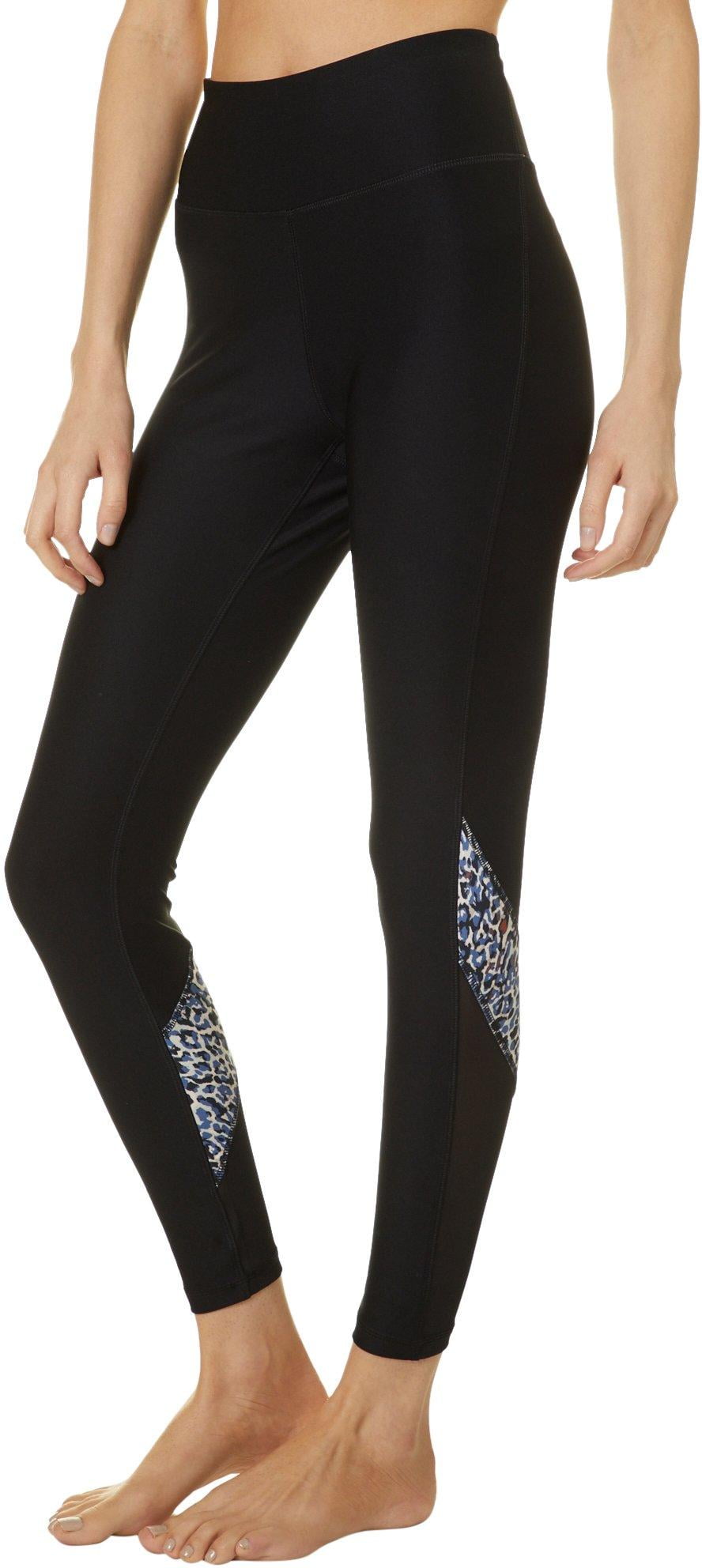 Spalding - Spalding Womens High Waist Cheetah Print Panel Leggings - Walmart.com - Walmart.com