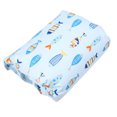 thumbnail image 3 of Almohada de lactancia para bebé, almohada multifunción para lactancia materna, soporte para bebé, pez pequeño azul, 3 of 9