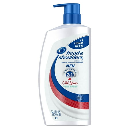 Head and Shoulders Old Spice Pure Sport 2-in-1 Anti-Dandruff Shampoo + Conditioner 32.1 fl oz