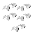 thumbnail image 1 of 10pcs Gemelos de Camisa Traje Joyas para Hombre Color Pta16mm Sunnimix Gemelos en blanco, 1 of 8