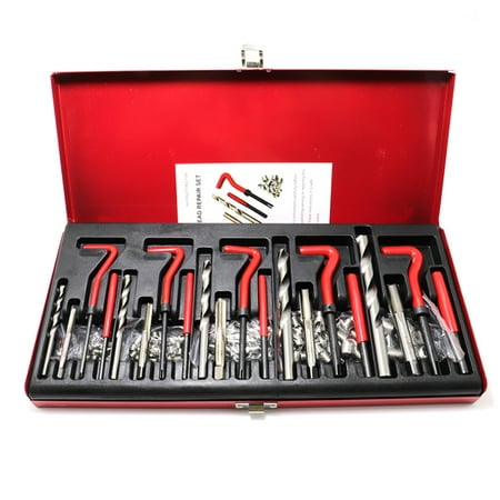 

Eccomum 131Pcs Thread Kit M5 M6 Metric8 Metric10 M12 Threaded Tool Drill Bits