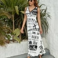 thumbnail image 6 of Retirement Apparel Sleeveless Dress Dresses Women Summer Evening Dresses Ladies Bohemia Long Dresses, 6 of 9