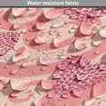 thumbnail image 5 of Romantic Dog Crate Cover, Flowers Hearts Valentines Celebration Birthday Lovers Twiggy Branches, Easy to Use Pet Kennel Cover for Dogs, 35" x 23" x 27", Coral Pale Peach Pink, by Ambesonne, 5 of 6