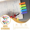 thumbnail image 5 of WORGEOUS 40 Sets Sticky Page Tags Colorful Page Marker Plastic Memo Pad Page Guiding Tabs, 5 of 8