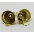 thumbnail image 3 of U8MO 100 Golden Christmas Jingle Bells Charms Pendants 11mm Decoration Wedding Party, 3 of 6