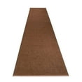 thumbnail image 5 of Custom Size Runner Rug Skid Resistant Backing Rug Runner Solid Brown Color Cut to Size Roll Runner Rugs (13 Feet x 26 Inch), 5 of 9