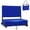 Blue, variant on Sekey Stadium Seats with Back Support - Padded Portable Bleacher Seat with Handle Shoulder Strap - Wide Bleacher Chair with Back and Cushion for Sports & Outdoor Events