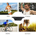thumbnail image 5 of Riñonera deportiva con un hombro diagonal para fitness, cartera de negocios, impermeable, bolsa para deportes al aire libre, riñonera ajustada, con conector para auriculares y cremallera, correa, 5 of 5