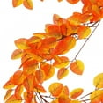 thumbnail image 7 of EUDIDV Maple Leaf Garland - Thanksgiving and Halloween Decor, Artificial Realistic Fall Foliage Hanging Vine for Indoor/Outdoor Party, Wedding/Fireplace Decoration with Hanging Hook, 7 of 7