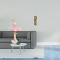 thumbnail image 2 of Estatua de la bailarina,Estatua de niña de ballet Escultura de niña de resina Artesanía,Reloj de suelo para casa de muñecas,Reloj de piso para casa de muñecas en, 2 of 8