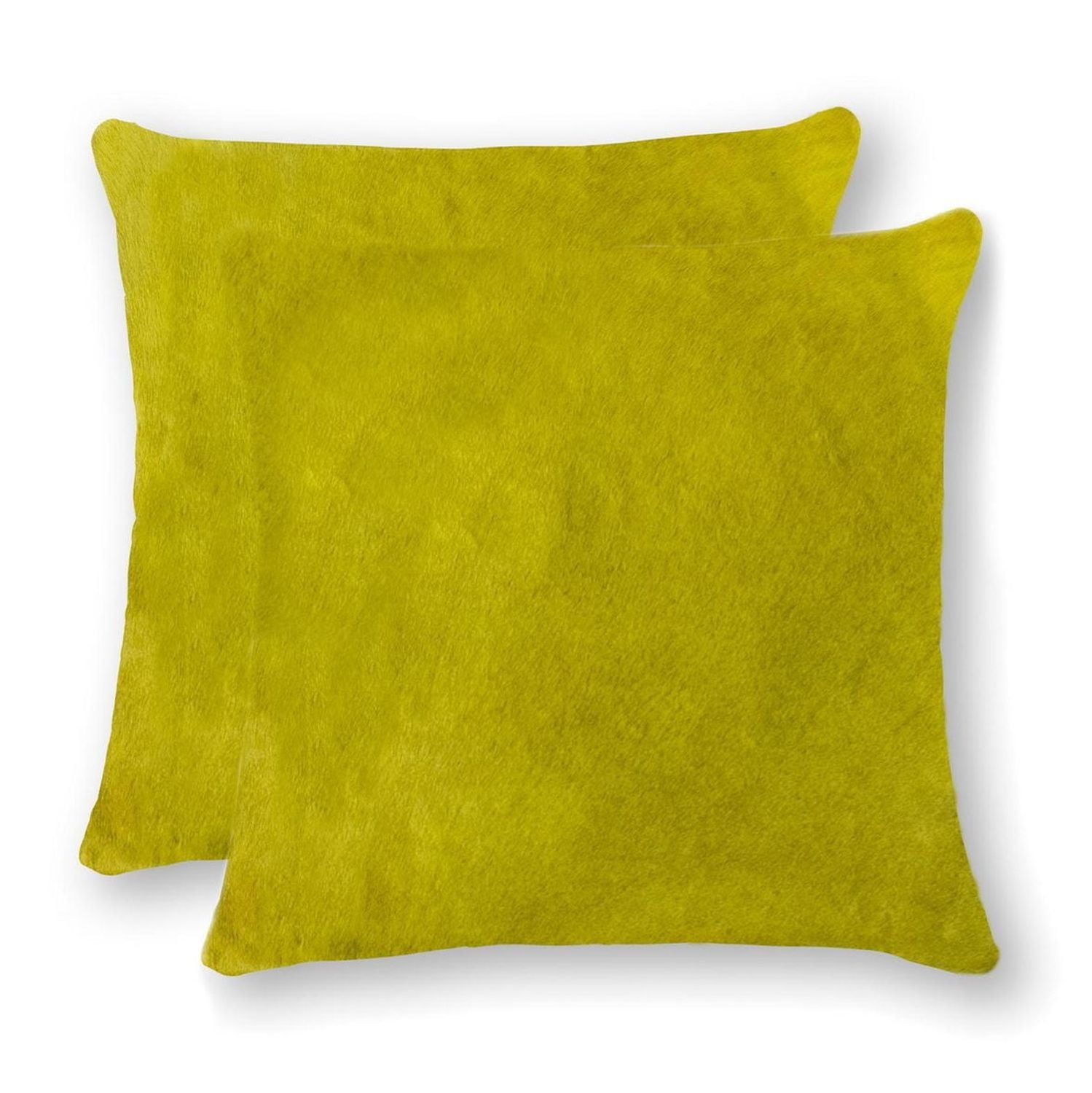 COUSSINS TORINO EN PEAU DE VACHE 18"X18" 2 PQT