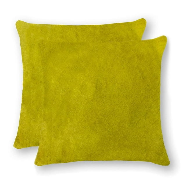 TORINO COWHIDE PILLOW 18"X18" 2-PACK