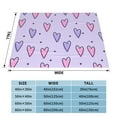 thumbnail image 6 of Spark Love Heart Throw Blanket, Soft Blanket Keeps Warm All Seasons, Lightweight Warm Blanket For Sofa Bed Sofa - 50"x40", 6 of 8