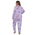 thumbnail image 7 of Cueply Womens Plus Size Pajama Set Long Sleeve Pjs for Women Soft Sleepwear Loungewear Nightwear With Pockets, 7 of 7