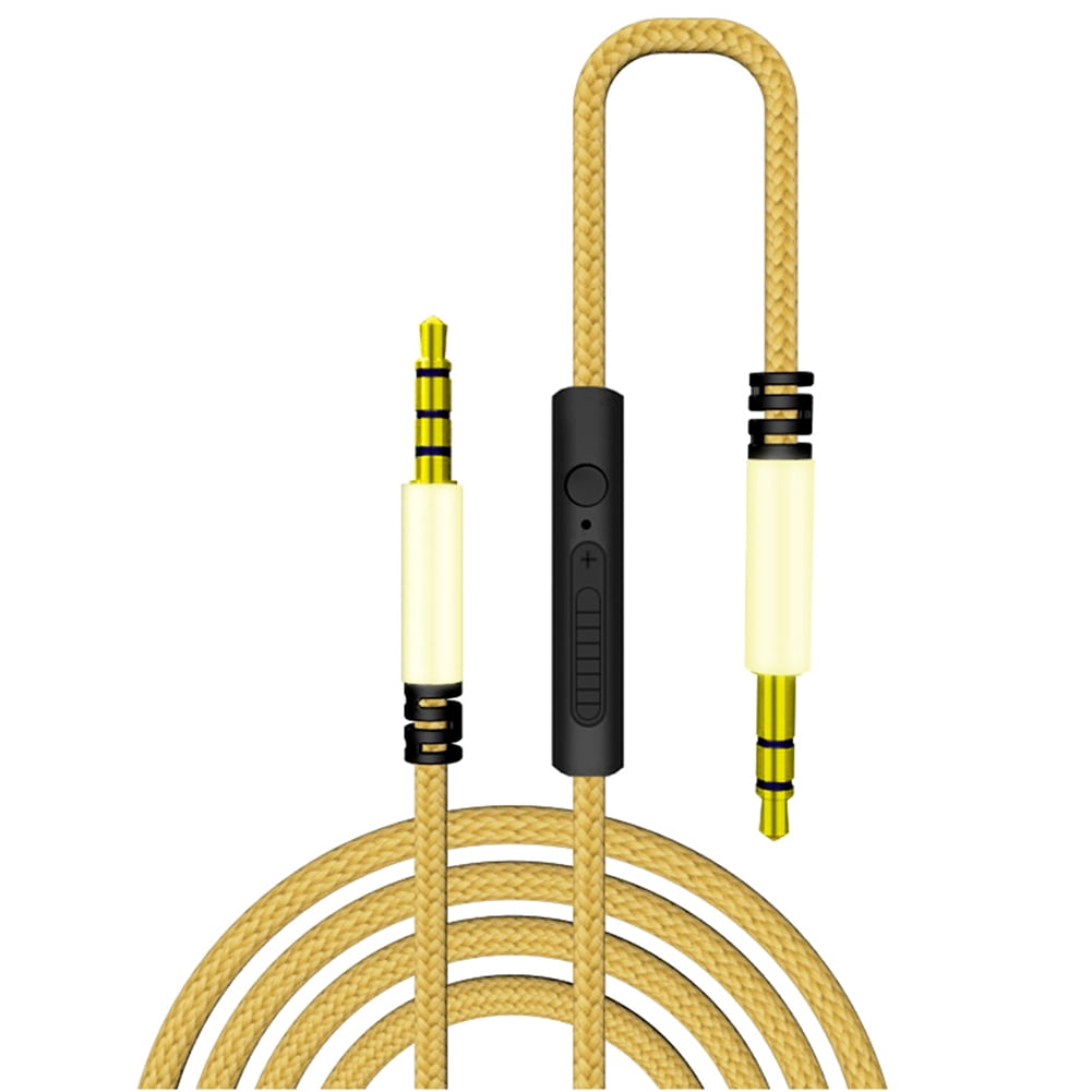 Cable de audio de 3,5 mm macho a macho Cable auxiliar de audio con ...