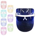 thumbnail image 4 of Máscara Facial LED de Terapia de Luz con 7 Colores, Dispositivo de Cuidado de la Piel Coreano para Rejuvenecimiento y Blanqueamiento, Tamaño Aprox. 20 * 18.7 * 14.7cm, Incluye 1 Aparato de Cuidado, 4 of 7