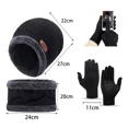 thumbnail image 2 of 7 En 1 Gorro Bufanda Guantes Cuello Unisex Invierno Frío, 2 of 8
