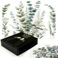 thumbnail image 2 of Ambesonne Green Jigsaw Puzzle, Leafy Atmosphere Eucalyptus, Heirloom-Quality Fun Activity for Family Durable Cardboard, 1000 pcs, Pale Seafoam Slate Brown, 2 of 5