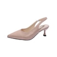 thumbnail image 6 of Xucatan Women's Slingback Kitten Heels, Pointed Toe Dressy Sandals with Ankle Strap, Low Heel Casual Evening Shoes, Versatile Solid Color Footwear for Daily Gift, 6 of 8