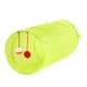 thumbnail image 1 of Túnel de gato Cat Plegable Cat Tunnel Portátil Cat Toy Cat Durmiente Supply Supply (Green Fluorescente), 1 of 6