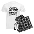 thumbnail image 6 of CafePress - THIS IS WHAT AN AWESOME BOYFRIEND LOOKS LIKE Pajam - Men's Light Loose Fit Cotton Pajama Set, 6 of 7