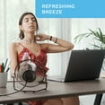 thumbnail image 4 of Airtek  High Velocity Desk Fan, 3-Speed Electric Fan with Metal Blades and Safety Grilles, 4 of 10