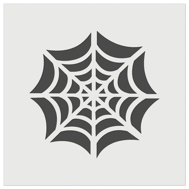 Elegant Spider Web Halloween DIY Cookie Wall Craft Stencil - 4.5 Inch -  Walmart.com