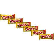 TWIX Caramel Chocolate Cookie Candy Bar in Full Size - Sweet Delight in Every Pack! | 1.79 oz | Choose from 12, 16, 24, and 36 Count Multipacks for Parties - Gift for Kids/Birthday (6)