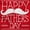 Red, variant on Happy Father's Day Dad Mustache Men's Graphic T Shirt Tees Brisco Brands S
