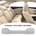 thumbnail image 4 of Inner Roof Pull Handle, 74610-53030 Front Driver Passenger Side Ceiling Interior Grab Handles Compatible with ES350 IS250 IS350 RX350 RX450H, 4 of 7
