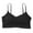 Black, variant on Girls Sports Bra Kids Girls Solid Wire Free Adjustable Straps Bralettes Breathable Soft Stretchy Training Bras Girls Bras Black 10 Years-16 Years